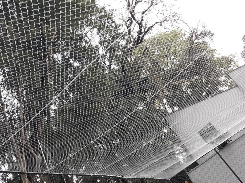 Redes de segurança para cobertura em Campo Grande