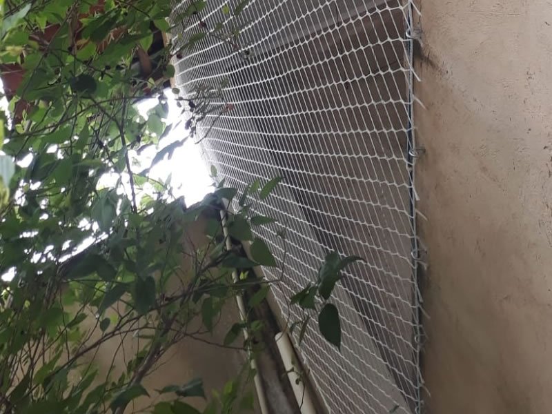 Instalação de tela protetora em Campo Grande