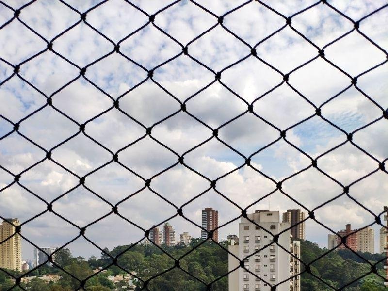 Redes de segurança para cobertura em Campo Grande